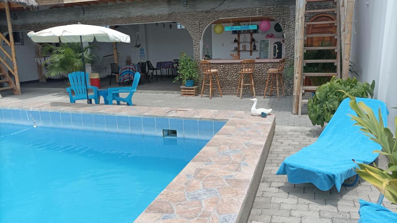 Hostal Villa Brisa Ballenita Esterno foto